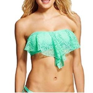 Mossimo CREAM colored swim top NWT